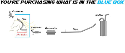 Exhaust Pipe for 2015-2019 Chevrolet Trax 1.4L & 2013-2018 Buick Encore 1.4L