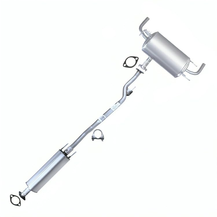 2008-2013 Nissan Altima 2.5/3.5L Exhaust Resonator Pipe and Muffler