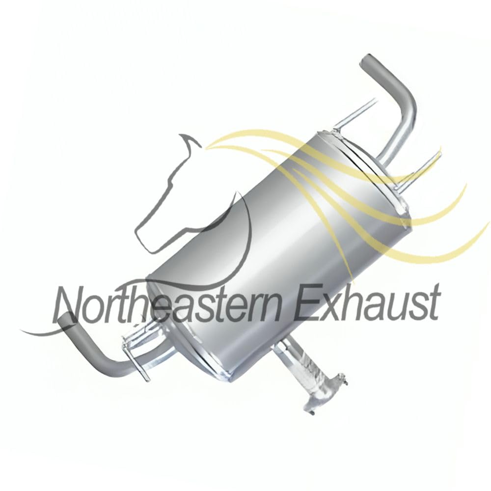 2008-2013 Nissan Altima 2.5/3.5L Exhaust Resonator Pipe and Muffler