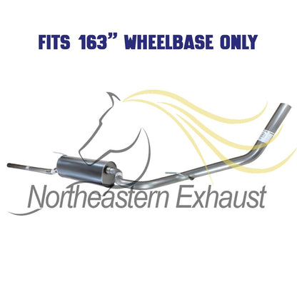 2004-2008 Ford F-150 4.6L 5.4L Cat back Exhaust System Kit - 163" WB