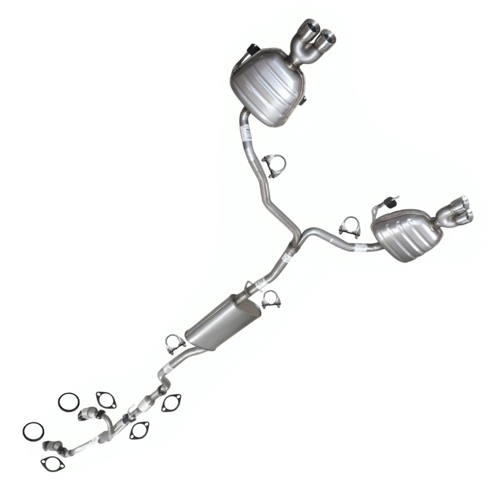2013-2017 Chevy Traverse 3.6L Complete Exhaust System Kit