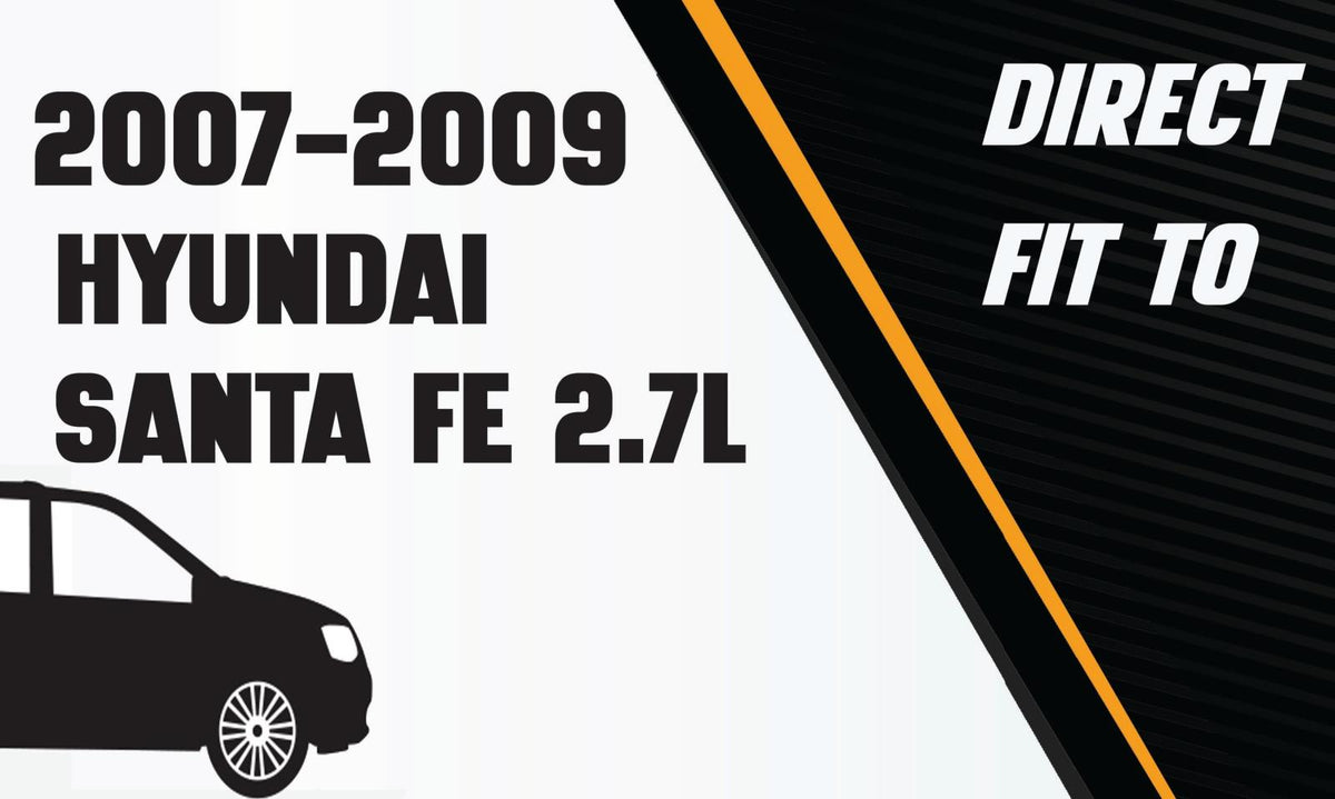 2007-2009 Hyundai Santa Fe 2.7L Exhaust Pipe - Front