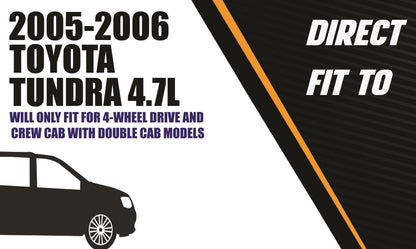 2005-2006 Toyota Tundra 4.7L Complete Exhaust System Kit