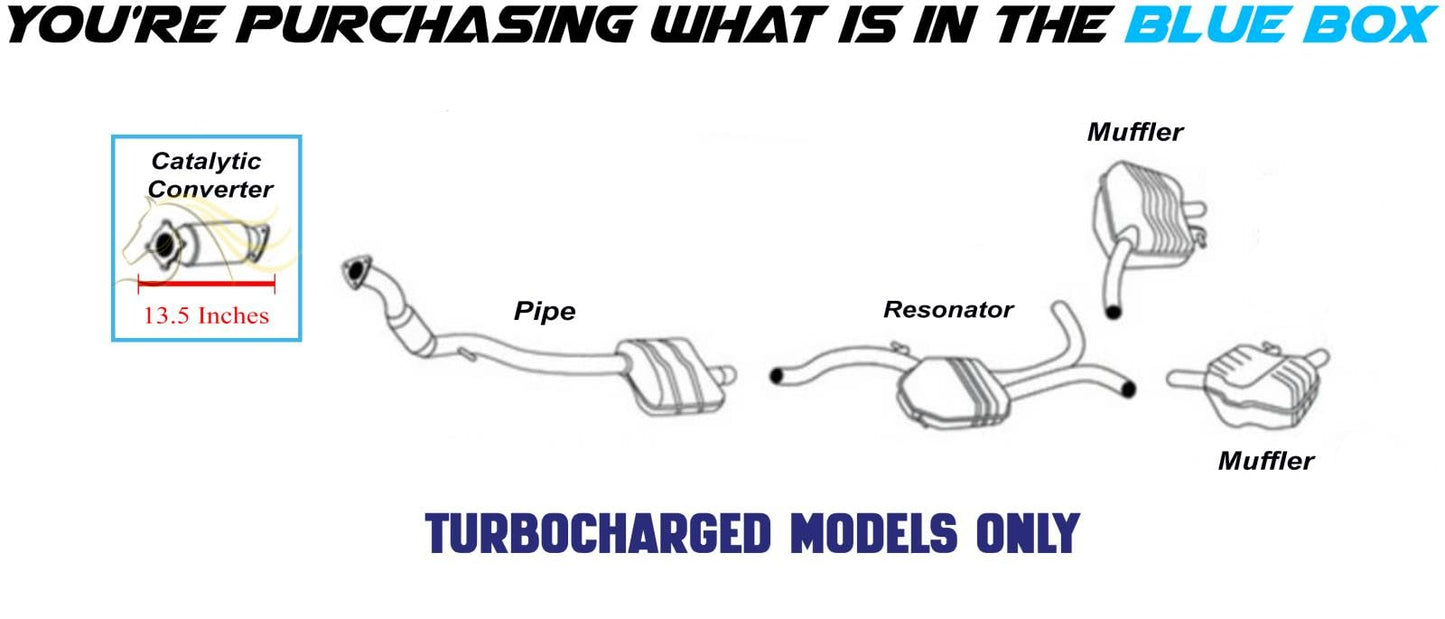 2017 Audi A6 2.0L Catalytic Converter - EPA Approved | For Turbocharged