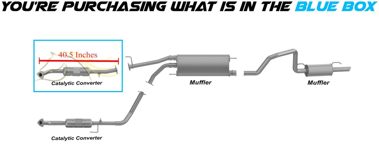 2007 Toyota Sequoia 4.7L Catalytic Converter - EPA Approved | Passenger-Side