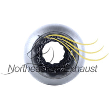 Exhaust Universal GlassPack Resonator/Muffler | 2.3" Inlet | 2.8" Outlet | 12" Inch Long