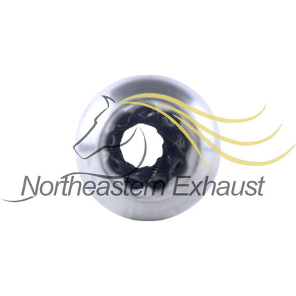 Exhaust Universal GlassPack Resonator/Muffler | 1.9" Inlet | 2.3" Outlet | 14" Long