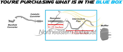 2015 Chevy Malibu 2.5L Resonator Pipe Assembly