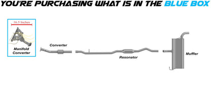 2016 Jeep Compass Patriot 2.4L Manifold Catalytic Converter | EPA APPROVED