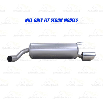 2014 Honda Accord 3.5L Cat-back Exhaust System Kit | SEDAN