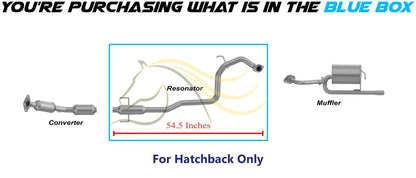 2007-2011 Toyota Yaris 1.5L Exhaust Resonator Pipe | For Hatchback Only