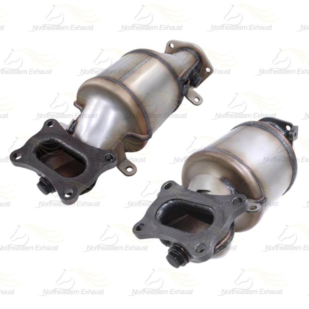 Pair of Manifold Catalytic Converter for 2009-2012 Acura RL 3.7L | 2010-2013 ZDX 3.7L