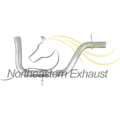 2008-2010 Volvo V70 3.2L Exhaust Resonator Pipe