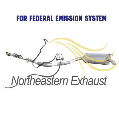 2011-2014 Hyundai Sonata 2.4L Exhaust Pipes, Catalytic Converter and Muffler