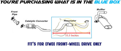 2016-2021 Mitsubishi Outlander Sport 2.0L FWD - Exhaust Resonator Pipe