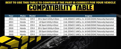 2010-2011  Honda CR-V 2.4L Exhaust Front Catalytic Converter with EPA-Approved