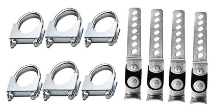 1987-2002 Chevy Silverado/C/K 1500 and 2500 Dual 2.5'' Mandrel-Bent Exhaust Pipe with Angle Cut Tips for Gas Models