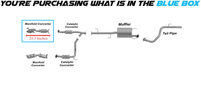 Passenger-side Catalytic Converter for 2013-2023 Toyota 4Runner | 2013-2014 Toyota FJ Cruiser | 4.0L