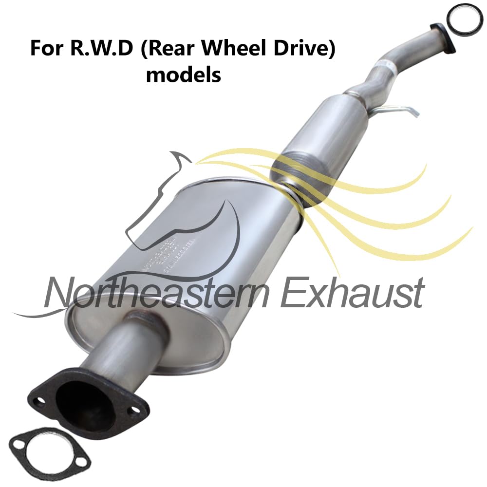 2003-2004 Infiniti G35 3.5L Exhaust Resonator Pipe - RWD SEDAN