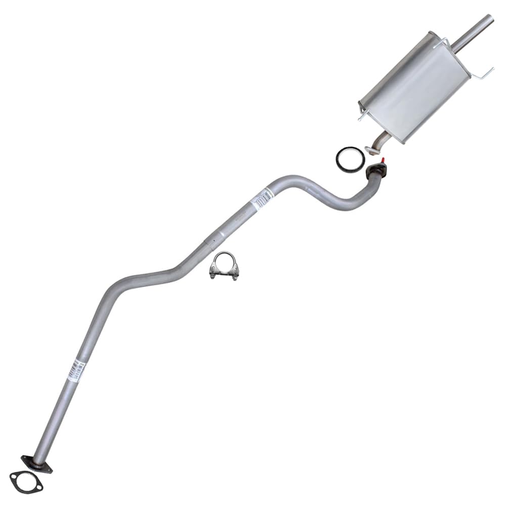 2000-2006 Nissan Sentra 1.8L Exhaust Resonator Pipe & Muffler