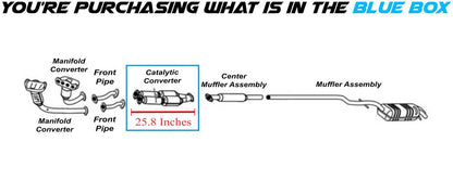 2005-2011 Volvo XC90 4.4L Rear Catalytic Converter - EPA Approved
