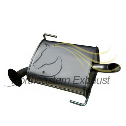 2005-2009 Subaru Outback 2.5L Pair of Exhaust Muffler - For Turbocharged engine