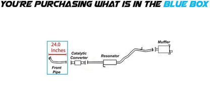 1997-1998 Honda CR-V 2.0L Front Exhaust Pipe - with California Emissions System only