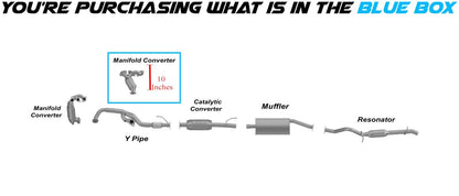 Passenger-side Manifold Catalytic Converter for 2001-2008 Ford Escape/Mazda Tribute/Mercury Mariner 3.0L