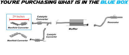 2005-2009 Lexus GX470/Toyota 4Runner 4.7L Passenger-side Manifold Catalytic Converter