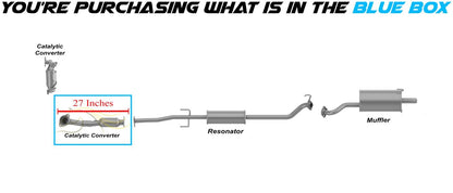 2012-2014 Honda CR-V 2.4L Rear Catalytic Converter - EPA Approved