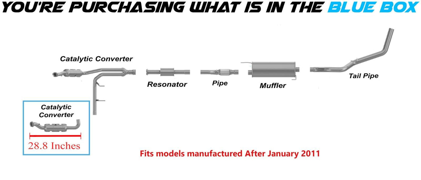 2011-2014 Ford F-150 3.7L Driver-side Catalytic Converter | EPA Approved