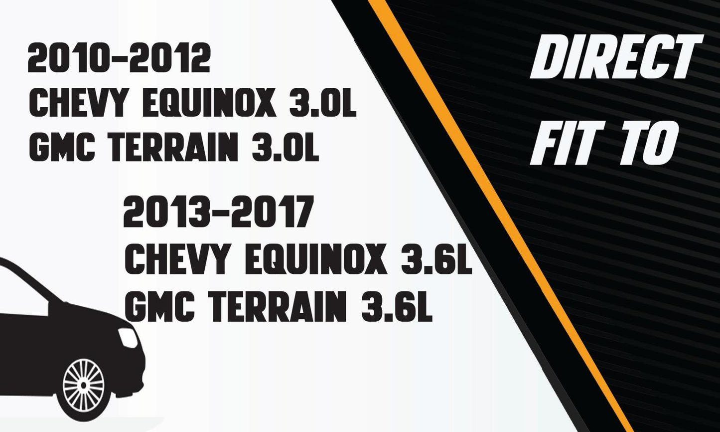 Rear Catalytic Converter for 2010-2012 Chevy Equinox & GMC Terrain 3.0L | 2013-2017 Chevy Equinox & GMC Terrain 3.6L