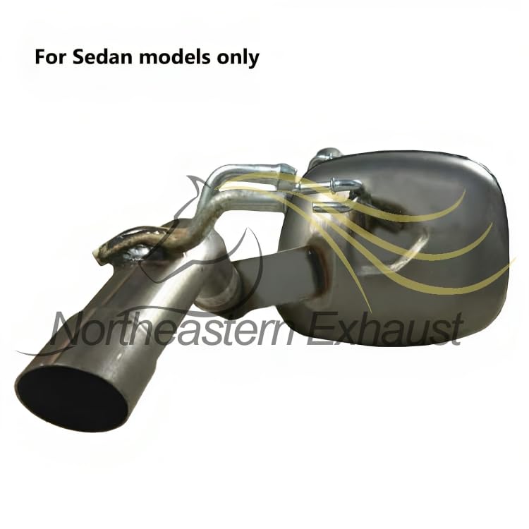 2007-2011 Toyota Yaris 1.5L Rear Exhaust Muffler - For Sedan Models only