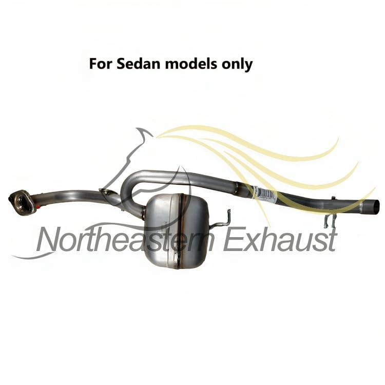 2007-2011 Toyota Yaris 1.5L Rear Exhaust Muffler - For Sedan Models only