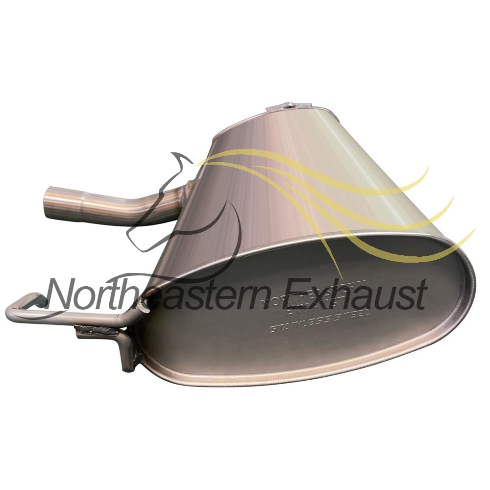 Exhaust Muffler for 2007-2010 Jeep Compass 2.0L | 2007-2011 Compass 2.4L