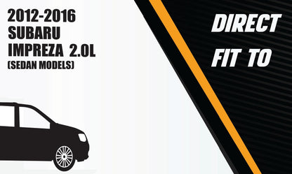 2012-2016 Subaru Impreza 2.0L Exhaust Muffler Assembly - For Sedan