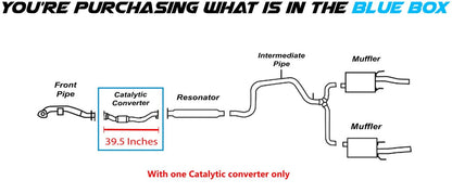 Catalytic Converter for 2006-2011 Chevy Impala 3.5L, 2006-2008 Impala 3.9L, 2006-2007 Monte Carlo 3.5L, 2006 Monte Carlo 3.9L