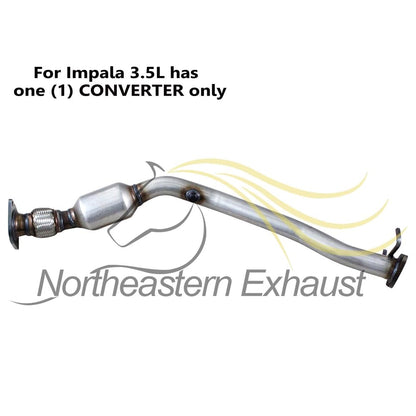 Catalytic Converter for 2006-2011 Chevy Impala 3.5L, 2006-2008 Impala 3.9L, 2006-2007 Monte Carlo 3.5L, 2006 Monte Carlo 3.9L