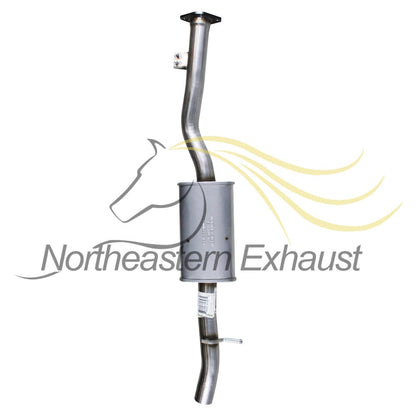 Northeastern Exhaust | Stainless Steel Exhaust Muffler Assembly Compatible for Infiniti FX45 2003-2008 4.5L | Free Gaskets and Clamp Included | Automotive Replacement Part