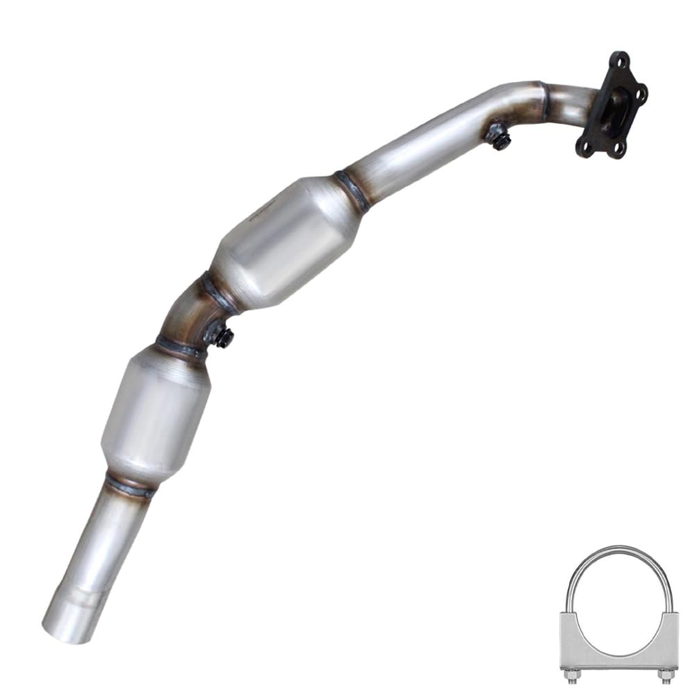 Northeastern Exhaust | Stainless Steel EPA-Approved Driver-Side Catalytic Converter Compatible for Chevy Camaro 2012-2015 3.6L | Free Clamp Included | Automotive Replacement Part
