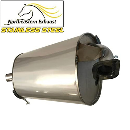 Honda Accord 1998-2002 2.3L Stainless Steel Exhaust Rear Muffler