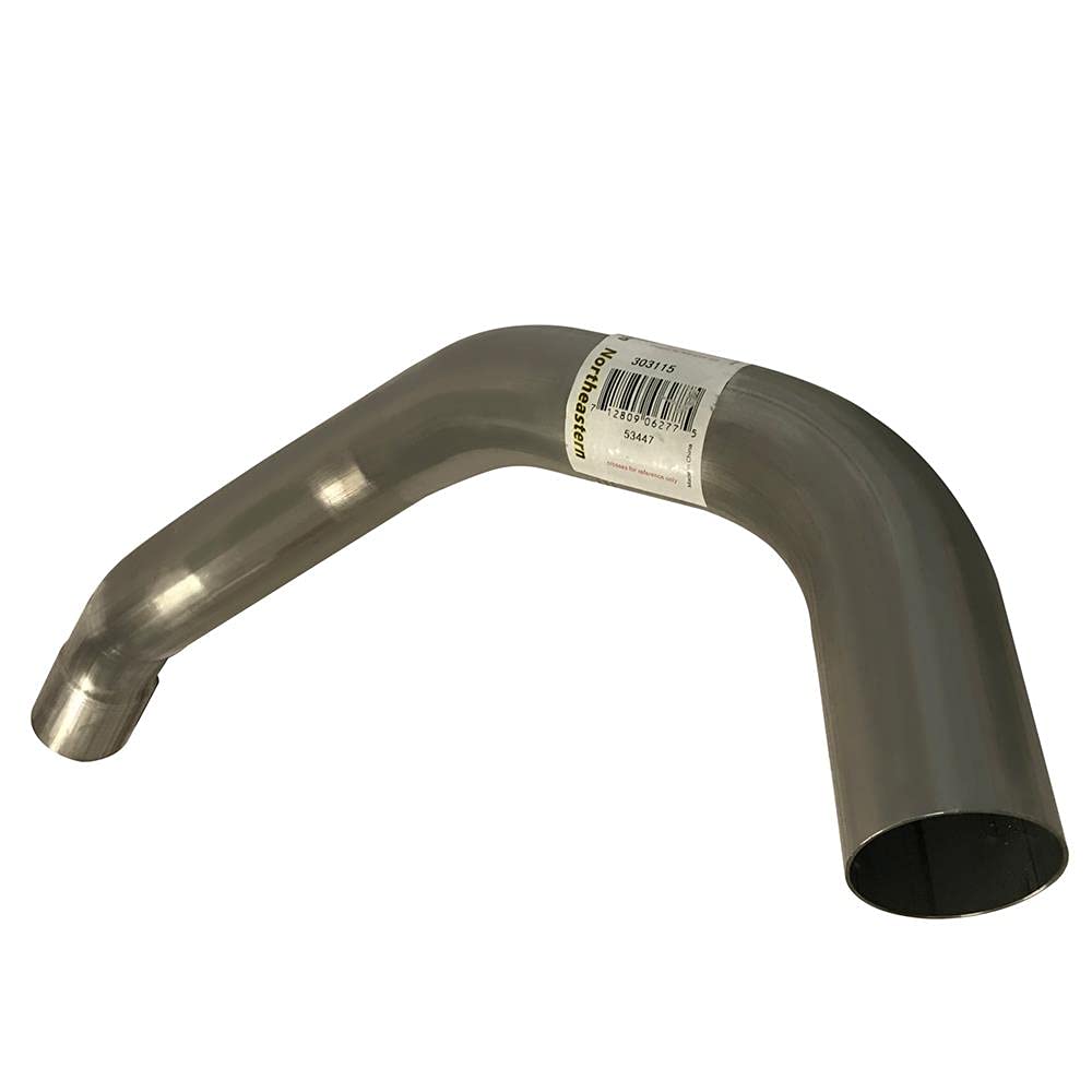 Northeastern Exhaust | Stainless Steel Extension Pipe and Tail Pipe Exhaust Kit Compatible for Ford Expedition 2003-2004 4.6L | 2003-2006 5.4L | Free Clamps Included | Automotive Replacement Part