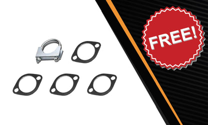 2008 Mazda Tribute 3.0L, 2007-2008 Ford Escape 3.0L and 2007-2008 Mercury Mariner 3.0L Stainless Steel Catalytic Y Flex Muffler Pipe Exhaust | EPA Approved