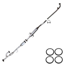 Northeastern Exhaust | Stainless Steel EPA-Approved Catalytic, Resonator Exhaust System Kit Compatible for Lexus ES330 & Toyota Camry 2004-2006 3.3L | 2004-2008 Solara 3.3L | Free Gaskets and Clamp Included