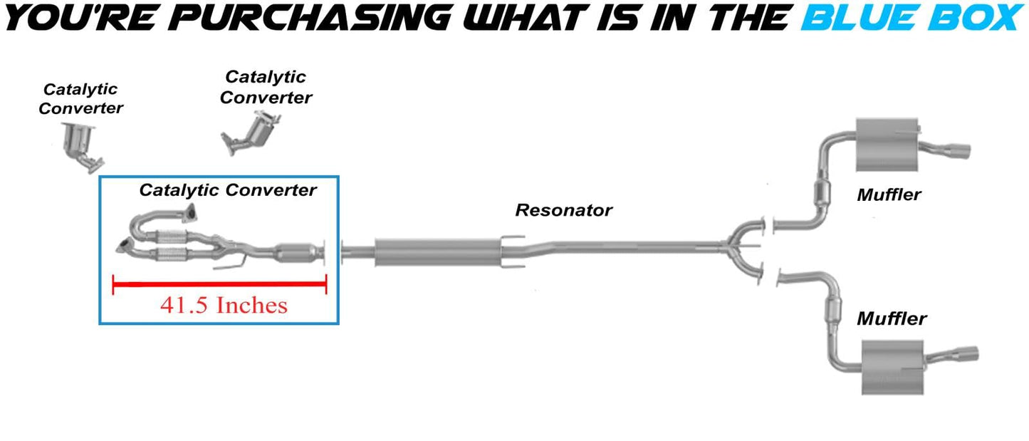 2009-2023 Nissan Maxima 3.5L Catalytic Converter