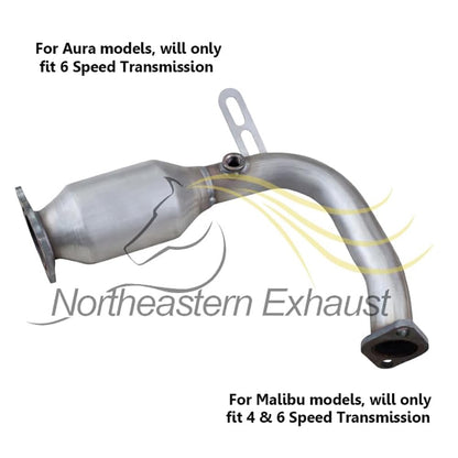 2008-2012 Chevy Malibu | 2009 Saturn Aura | 2009-2010 Pontiac G6 2.4L Exhaust Catalytic Converter with Epa-Approved