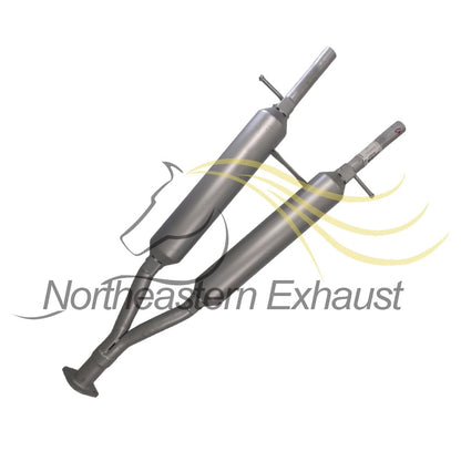 Stainless Steel Exhaust Resonator Pipe for 2006-2010 Infiniti M35 3.5L | 2006-2010 Infiniti M45 4.5L