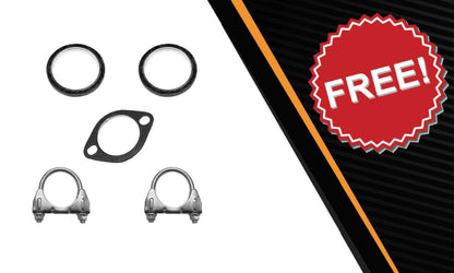 Stainless Steel Exhaust Resonator Pipe for 2006-2010 Infiniti M35 3.5L | 2006-2010 Infiniti M45 4.5L