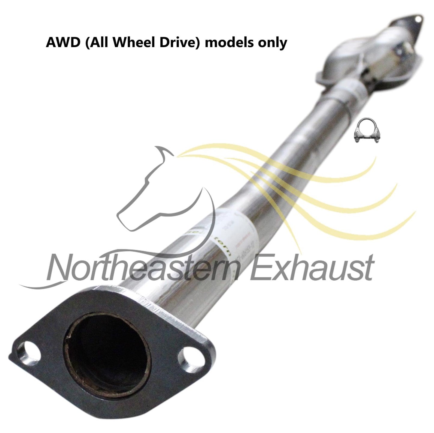 2008-2010 Kia Sportage 2.0L AWD Exhaust Resonator Assembly