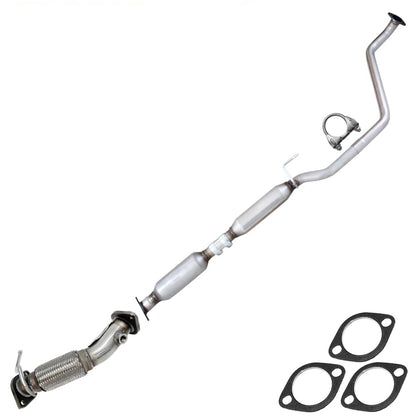 Northeastern Exhaust | Stainless Steel EPA-Approved Front Pipe Catalytic, Resonator Exhaust System Compatible for 2011-2013 Hyundai Elantra 1.8L | Free Gasket, Clamp & Sleeve | For Federal Emissions with ULEV